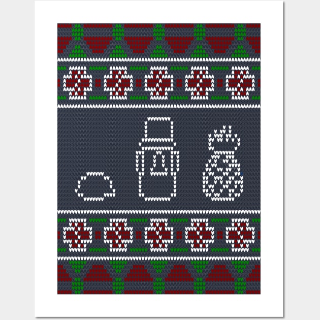Conch Street Ugly sweater Wall Art by tamir2503